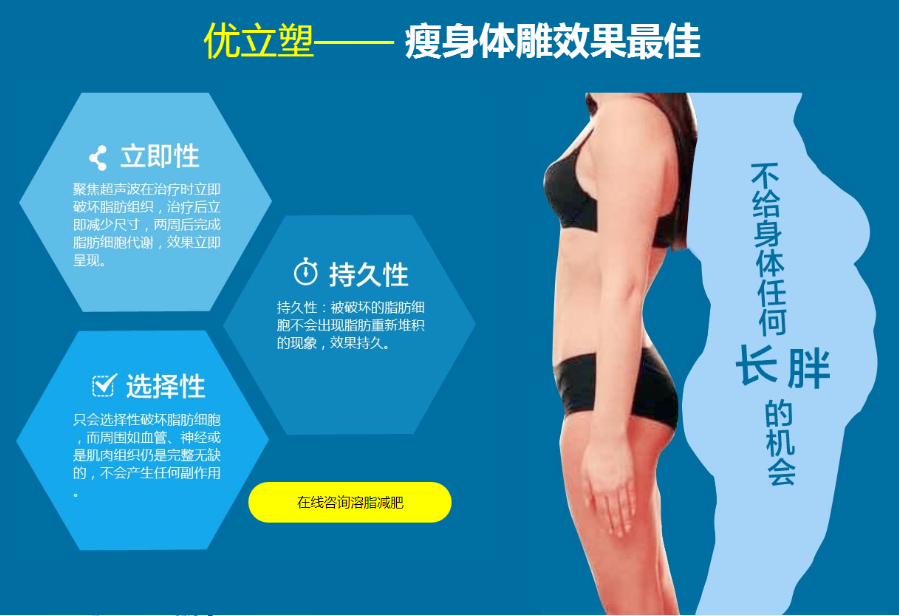 優(yōu)立塑減肥，經(jīng)過(guò)消費(fèi)者檢驗(yàn)的減肥儀器